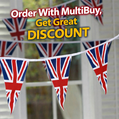 Bunting banner union jack - jack, uk