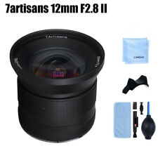 7artisans 12mm F2.8 II Manual Focus Lens for Canon/Fuji/Nikon/M43/Sony E Mount