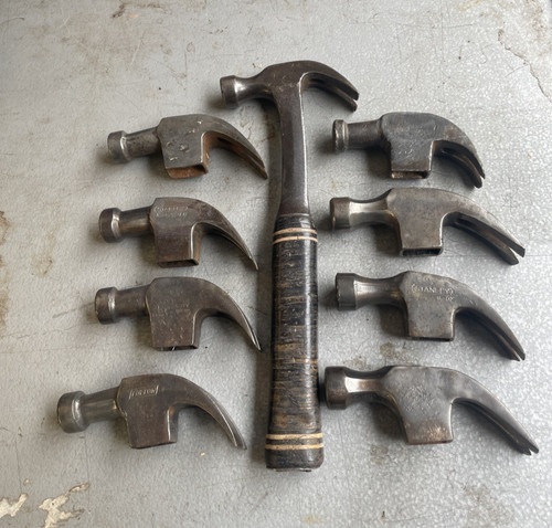 Mixed lot hammer heads - lot,
