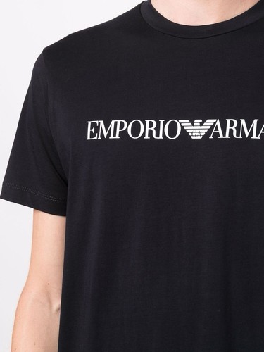 Emporio armani black cotton - emporio,