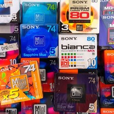 SONY MiniDiscs - NEW Sealed -