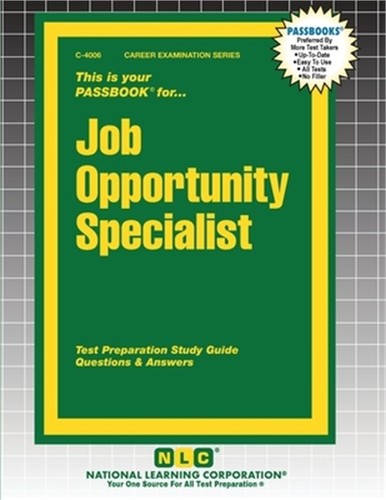 Job opportunity specialist - job,