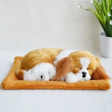 Simulation Breathing Dog Plush