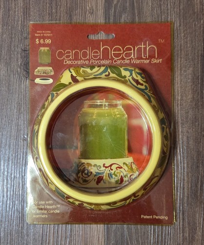 Candle hearth porcelain - hearth,