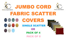 JUMBO CORD SCATTER COVERS AVAILABLE FOR 2,3,4 CORNER SUITE