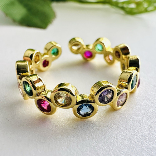 Multi colour gemstone - multi,