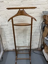 Vintage wood valet - wood,