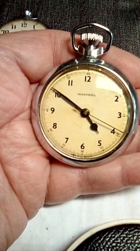 Vintage ingersoll pocket - vintage,