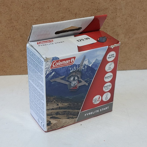 Coleman fyrelite start - coleman,