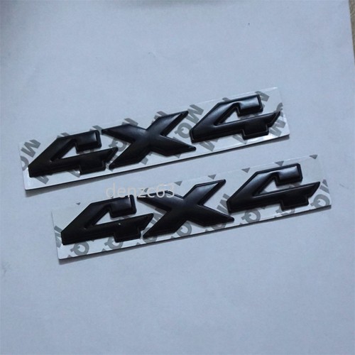 4x4 black new - 2x, matte