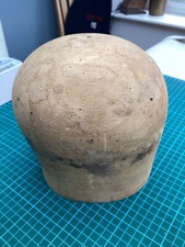 Vintage Millinery Wooden Stockman Hat Crown Block 21 inches