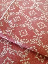 Laura Ashley Single Duvet Cover and Pillow Case Brown and Cream Double Sided