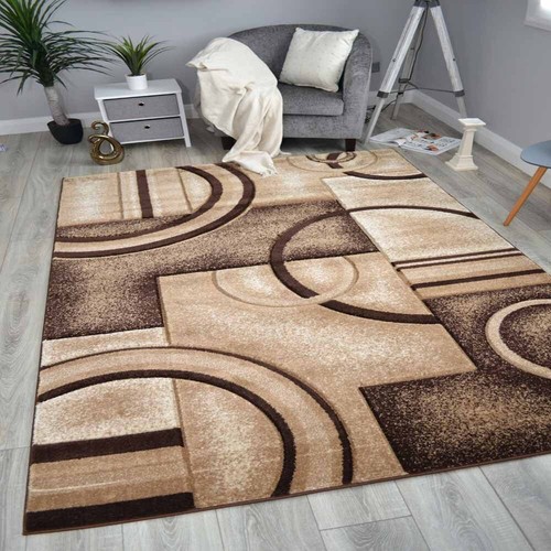 Large brown rugs beige sitting - brown,