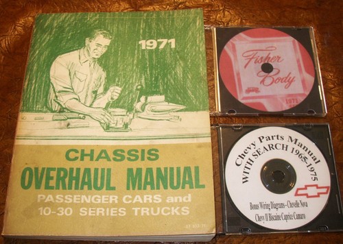 1971 chevrolet service manuals - chevrolet,
