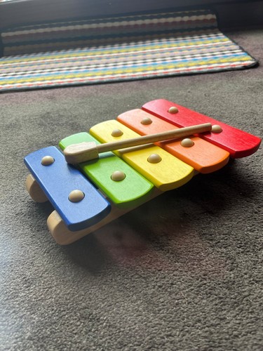 Wooden xylophone for ages - , 2+
