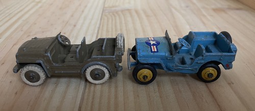 Dinky toys vintage jeep and - dinky,