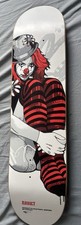 Mitchy Bwoy Skateboard Deck Addict Clowngirl Series Rare Collectors