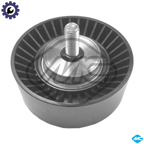 Deflectionguide pulley vribbed - pulley,