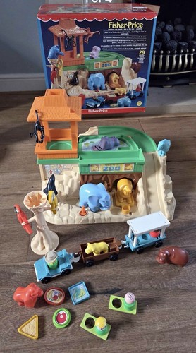 Fisher price little people - people, zoo