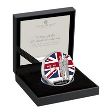 2023 silver proof - colour, 50p