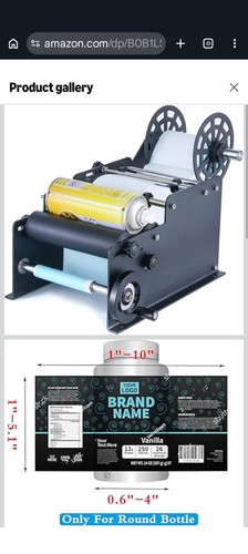 Manual labeling machine - ,
