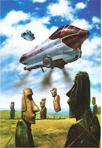 Chris foss art print - chris, paper