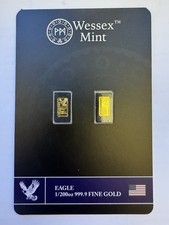 Wessex Mint Exclusive Gold Bar