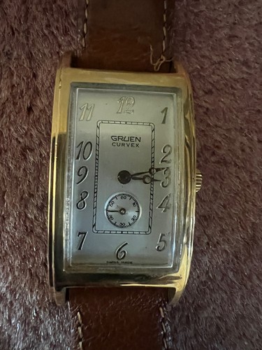 Gruen curvex quartz watch - gruen,