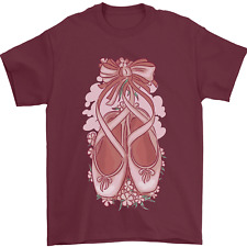 Ballerina Shoes Ballet Dancing Mens T-Shirt 100% Cotton