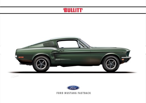 Ford mustang fastback 1968 - mustang,