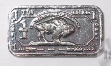 Fine .999 Tin Ingot, One Gram