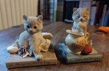 Cute Cats Country Artists The Magic Of Dance & Cream Teas Kitten Figures Good