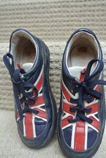 KIDS UNION JACK LEATHER