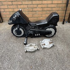 Rare Vintage Wicksteed Park Rocking motorbike Spring Ride, Cast Aluminium