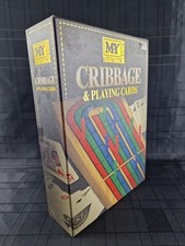 Cribbage Board & Playing Card