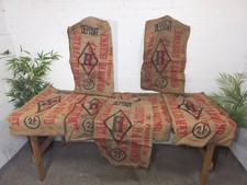 Job Lot Vintage Original Spitalfields Market Ernest Hammond Grocers Potato Sack