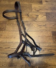 Rambo Micklem Bridle Full Size Brown Good Condition 