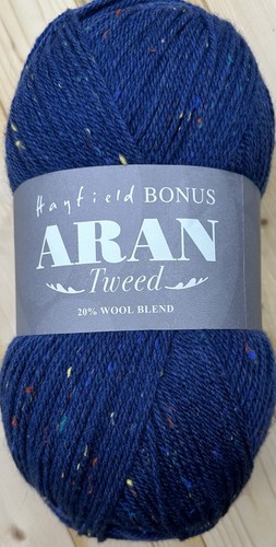 Hayfield aran tweed knitting - tweed,