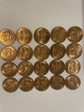 20x 1965 Queen Elizabeth II Half Penny Coins