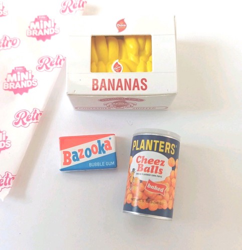 Mini brands retro bananas - mini, x3