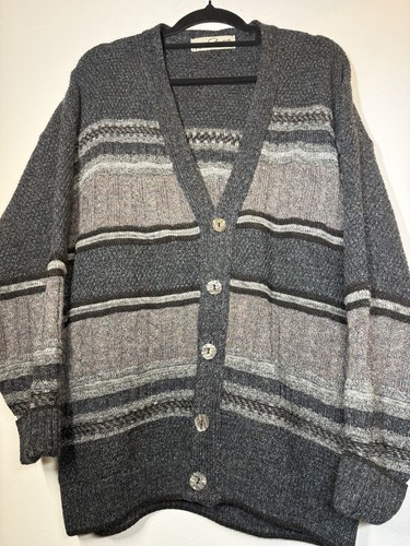 Vintage style men cardigan - vintage,