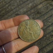 1934 One Penny Coin Circulated