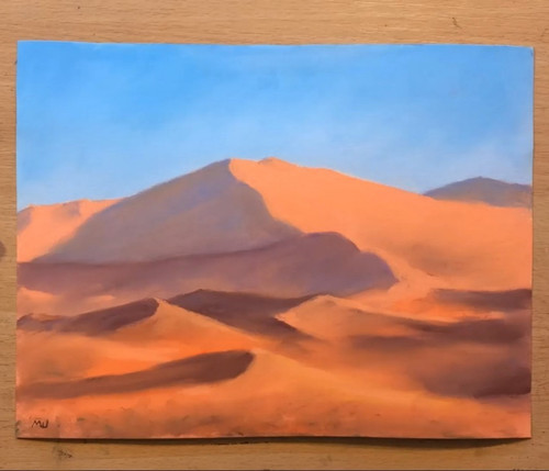 Desert landscape original - desert,