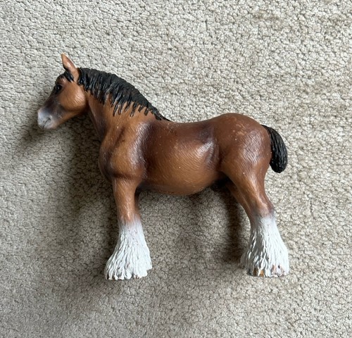 Schleich clydesdale horse - schleich,