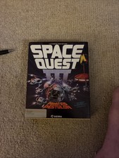 Space Quest 3 - AMIGA 500 1989 - Full Box Set: Disks, Manual COMPLETE - UNTESTED
