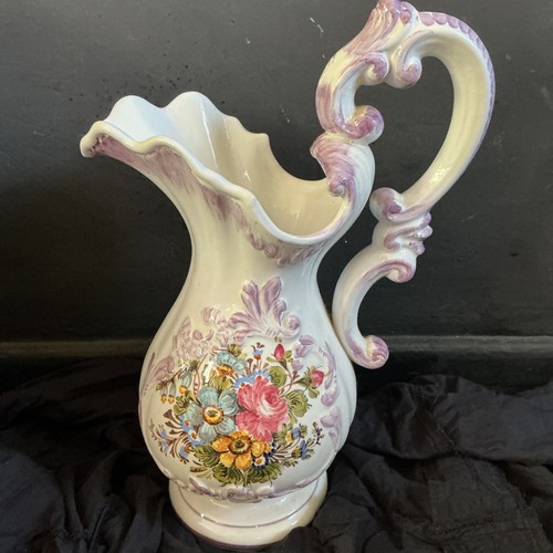 Vintage rococo vase - vintage,
