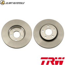 2x BRAKE DISCS DF6536 FOR