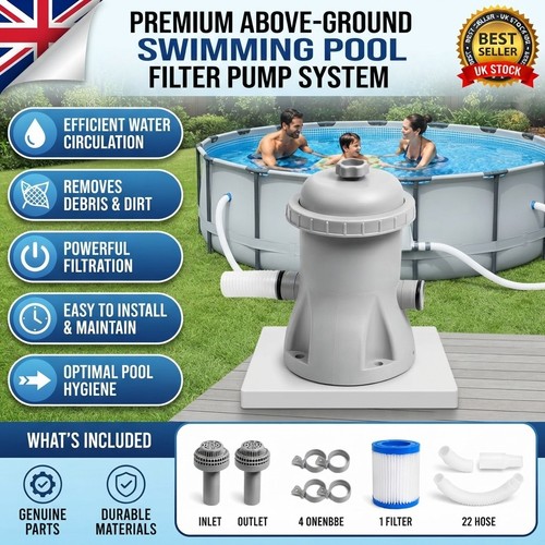 330 gallons pool pump with - 330,