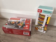 Magformers Magnetic Construction Set  17 Pieces + Nene Toy Wooden Tower Game