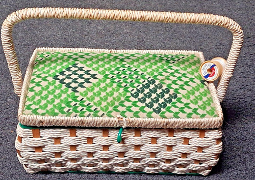 Vintage sewing box - vintage,